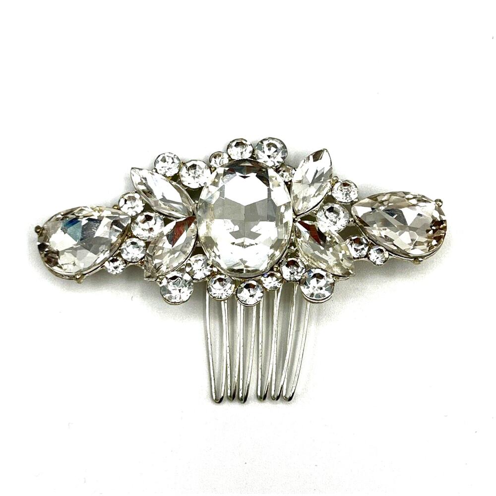Bridal Hair Comb Rhinestone Crystal Headpiece Hair Comb Clip Wedding Accessories